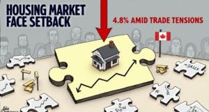 Canada’s Housing Market Faces Setback: March Sales Drop 4.8% Amid Trade Tensions